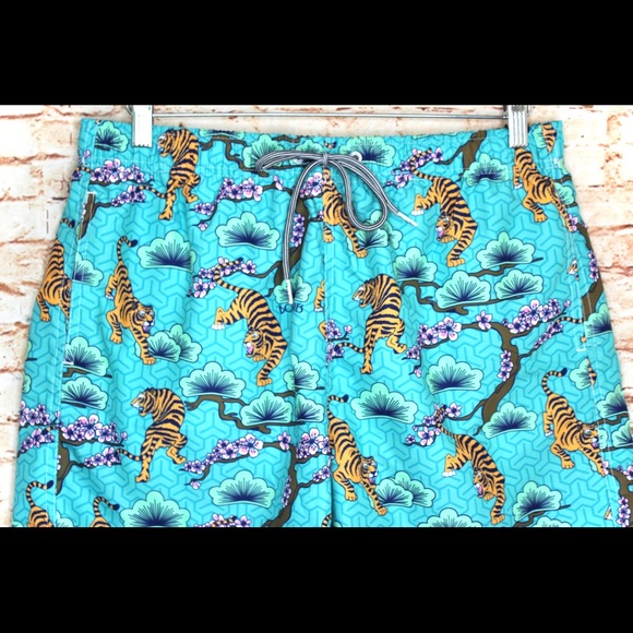 Boardies Tora Tiger Cherry Blossoms Board Shorts